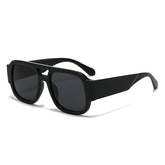 (6 PACK) Wholesale Sunglasses New Arrival Fashion Unisex Outdoor Sport Unique 2025 - BulkSunglassesWholesale.com - Black Frame Black Black Lens
