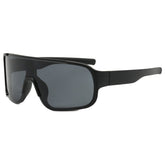 (12 PACK) Wholesale Sports Sunglasses Kids Cycling Windproof Outdoor Sport 2024 - BulkSunglassesWholesale.com - Black Frame Black Lens