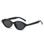 (6 PACK) Wholesale Sunglasses New Arrival Small Women Antiblue Light 2025 - BulkSunglassesWholesale.com - Shiny Black Frame Black Lens