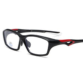 (12 PACK) Wholesale Sports Glasses Sport TR Sport 2025 - BulkSunglassesWholesale.com - Shiny Black Frame
