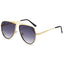 (6 PACK) Wholesale Sunglasses New Arrival Aviator Vintage Classic Fashion Aviator Double Bridge Unisex 2024 - BulkSunglassesWholesale.com - Gold Frame Gradient Black