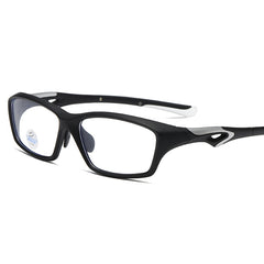 (12 PACK) Wholesale Sports Glasses Sport TR Sport 2025 - BulkSunglassesWholesale.com - Matt Black Frame