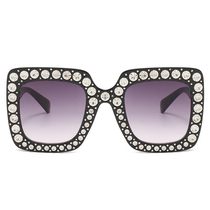 (6 PACK) Rhinestones Wholesale Sunglasses Women 2022 M121014 - Bulk Sunglasses Wholesale