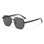 (6 PACK) Wholesale Sunglasses New Arrival Metal Double Bridge Men Oversized Women 2023 - BulkSunglassesWholesale.com - Black Frame Black Black Lens Gradient