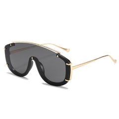 (6) PACK Wholesale Sunglasses 2023 - BulkSunglassesWholesale.com - Black Frame Black Lens