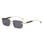 (6 PACK) Rimless Triangle Wholesale Sunglasses 2022 M922303 - Bulk Sunglasses Wholesale