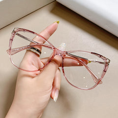 (6 PACK) Wholesale Eyeglasses Frames 2023 - BulkSunglassesWholesale.com - Clear Pink