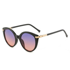 (6 PACK) Round Cat Eye Wholesale Sunglasses 2022 M120802 - Bulk Sunglasses Wholesale