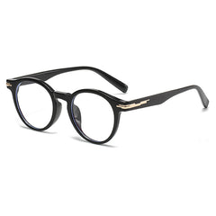 (6 PACK) Wholesale Sunglasses Fashion Korean TR New Arrival Oversized Rivet 2024 - BulkSunglassesWholesale.com - Shiny Black Frame