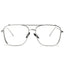 (6 PACK) Wholesale Sunglasses Oversized Women New Arrival Fashion Trendy Street 2025 - BulkSunglassesWholesale.com - Silver Frame White