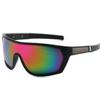(6 PACK) Wholesale Sunglasses New Arrival Outdoor Windproof Unisex Cycling Sport 2024 - BulkSunglassesWholesale.com - Black Frame Purple Red Mirrored