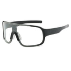 (12 PACK) Wholesale Sports Sunglasses New Arrival Unisex Outdoor Sport Cycling 2024 - BulkSunglassesWholesale.com - Black Frame Clear