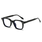 (6 PACK) Wholesale Sunglasses Small Square Women Trendy Vintage 2025 - BulkSunglassesWholesale.com - Black Frame Clear Lens