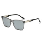 (6 PACK) Wholesale Sunglasses New Arrival Square Polarized Unique Sport Fashion 2025 - BulkSunglassesWholesale.com - Grey Frame Mirrored Lens