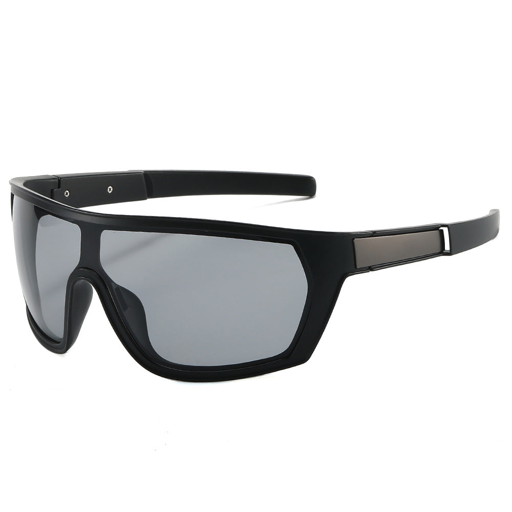 (6 PACK) Wholesale Sunglasses New Arrival Outdoor Windproof Unisex Cycling Sport 2024 - BulkSunglassesWholesale.com - Black Frame Black Lens