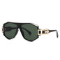 (6 PACK) Wholesale Sunglasses Aviator Street Vintage Aviator 2024 - BulkSunglassesWholesale.com - Black Frame