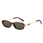 (6 PACK) Wholesale Sunglasses Unique Small Street Vintage 2025 - BulkSunglassesWholesale.com - Clear Tea Frame Black Lens