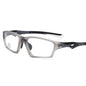 (12 PACK) Wholesale Sports Glasses Sport TR 2025 - BulkSunglassesWholesale.com - Matt Grey Frame ( Blue )