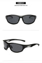 (12 PACK) Wholesale Sports Sunglasses New Arrival Unisex Outdoor Cycling Sport Polarized 2024 - BulkSunglassesWholesale.com - Matt Black Black Temple Black Lens ( Polarized )