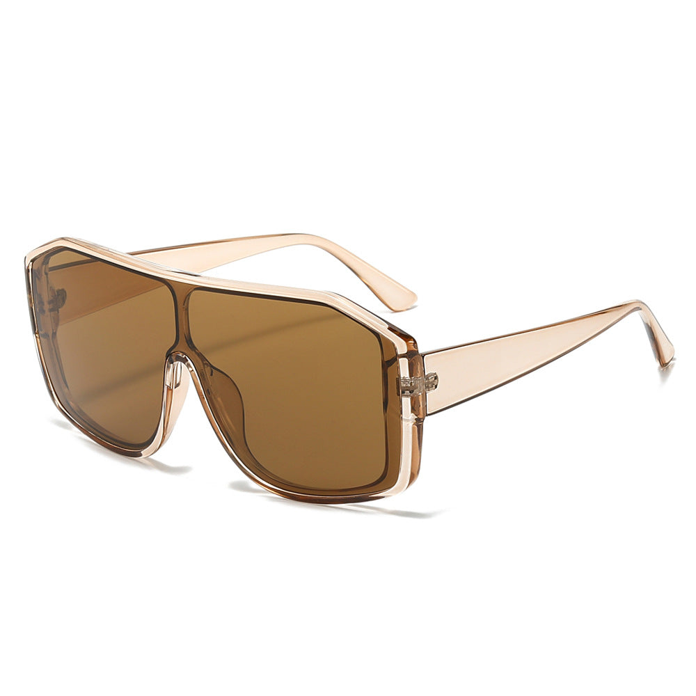 (6 PACK) Wholesale Sunglasses Cycling Women Outdoor Sport Windproof 2024 - BulkSunglassesWholesale.com - Champagne Frame Tea Lens