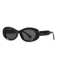 (6 PACK) Wholesale Sunglasses Vintage Trendy Women Antiblue Light 2024 - BulkSunglassesWholesale.com - Black Black Grey
