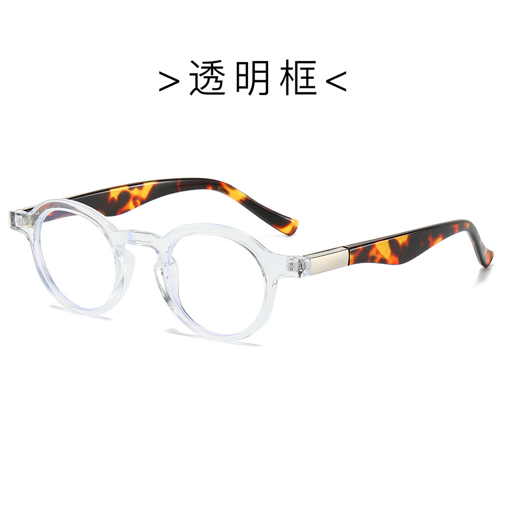 (6 PACK) Wholesale Sunglasses New Arrival Small Vintage Fashion 2024 - BulkSunglassesWholesale.com - Transparent Frame