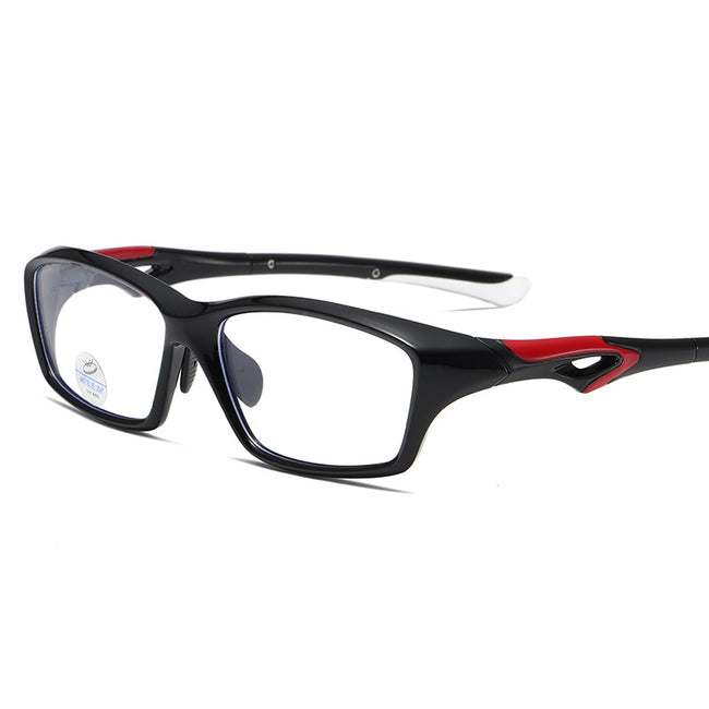 (12 PACK) Wholesale Sports Glasses Sport TR Sport 2025 - BulkSunglassesWholesale.com - Shiny Black Frame Hover Image