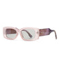 (6 PACK) Wholesale Sunglasses Vintage Trendy Women Antiblue Light 2024 - BulkSunglassesWholesale.com - Purple Frame Grey