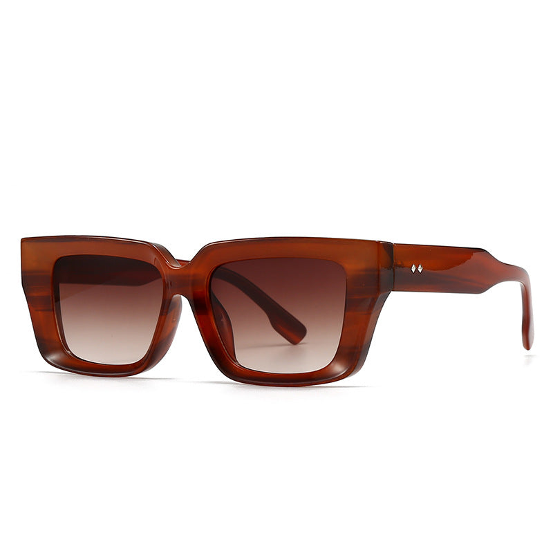 (6 PACK) Wholesale Sunglasses Trendy Street Antiblue Light Women 2024 - BulkSunglassesWholesale.com - Frame Tea