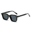(6 PACK) Wholesale Sunglasses Small Square Women Trendy Vintage 2025 - BulkSunglassesWholesale.com - Black Frame Black Lens