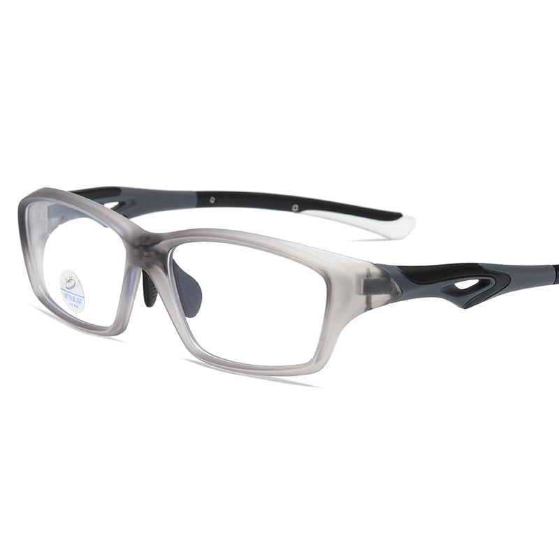 (12 PACK) Wholesale Sports Glasses Sport TR Sport 2025 - BulkSunglassesWholesale.com - Matt Grey Frame