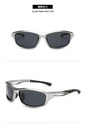 (12 PACK) Wholesale Sports Sunglasses New Arrival Unisex Outdoor Cycling Sport Polarized 2024 - BulkSunglassesWholesale.com - Silver Frame Black Lens ( Polarized )