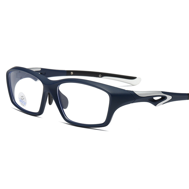 (12 PACK) Wholesale Sports Glasses Sport TR Sport 2025 - BulkSunglassesWholesale.com - Matt Blue Frame