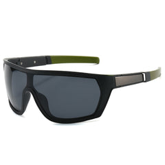 (6 PACK) Wholesale Sunglasses New Arrival Outdoor Windproof Unisex Cycling Sport 2024 - BulkSunglassesWholesale.com - Black Frame Black Black Lens