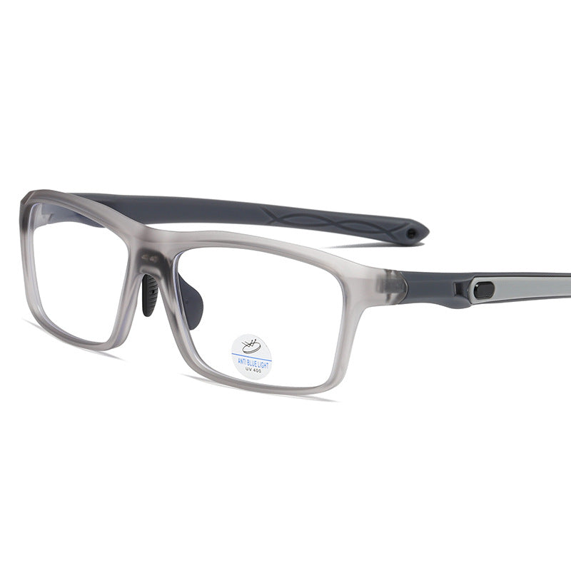 (12 PACK) Wholesale Sports Glasses TR Sport Antiblue Light Women Cycling Outdoor Sport 2025 - BulkSunglassesWholesale.com - Matt Grey Frame