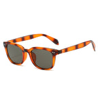 (6 PACK) Wholesale Sunglasses New Arrival Unisex 2025 - BulkSunglassesWholesale.com - Leopard Print Frame Black Lens