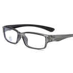 (12 PACK) Wholesale Sports Glasses New Arrival TR Square Sport Cycling Antiblue Light Unisex 2025 - BulkSunglassesWholesale.com - Grey