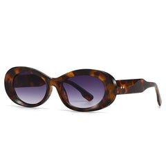 (6 PACK) Wholesale Sunglasses Vintage Trendy Women Antiblue Light 2024 - BulkSunglassesWholesale.com - Leopard Print Gradient Grey