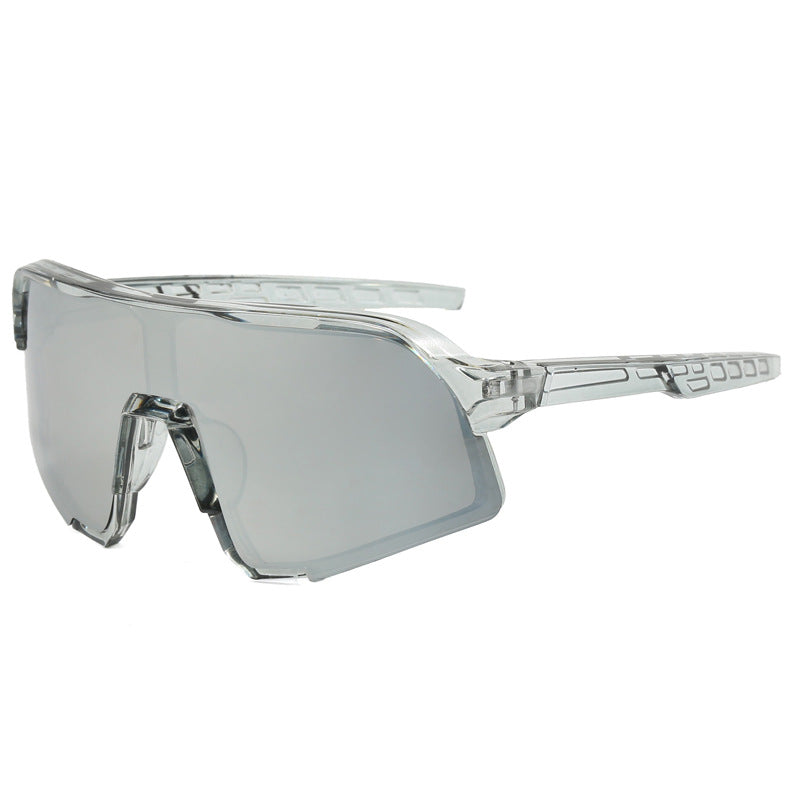 (12 PACK) Wholesale Sports Sunglasses Kids Outdoor Sport Cycling Windproof Fashion 2024 - BulkSunglassesWholesale.com - Grey Frame Mirrored