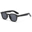 (6 PACK) Wholesale Sunglasses Rivet Trendy Fashion Women Street Vintage 2025 - BulkSunglassesWholesale.com - Black Frame Black Black Lens