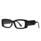 (6 PACK) Wholesale Sunglasses Vintage Trendy Women Antiblue Light 2024 - BulkSunglassesWholesale.com - Black Frame Clear Lens