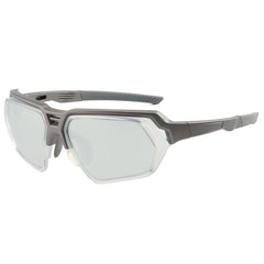 (12 PACK) Wholesale Sports Sunglasses Unique Cycling Outdoor Fashion 2024 - BulkSunglassesWholesale.com - Gunmetal Frame Mirrored