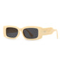 (6 PACK) Wholesale Sunglasses Vintage Trendy Women Antiblue Light 2024 - BulkSunglassesWholesale.com - Beige Yellow Black Grey