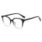 (6 PACK) Wholesale Eyeglasses Frames Vintage Korean Trendy New Arrival Antiblue Light Square 2025 - BulkSunglassesWholesale.com - Black White Frame