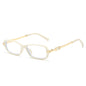(6 PACK) Wholesale Sunglasses New Arrival New Arrival Square Trendy Unique 2025 - BulkSunglassesWholesale.com - White Frame