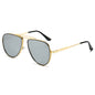 (6 PACK) Wholesale Sunglasses New Arrival Aviator Vintage Classic Fashion Aviator Double Bridge Unisex 2024 - BulkSunglassesWholesale.com - Gold Frame Mirrored Lens