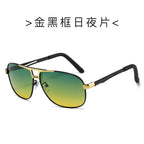 (6 PACK) Wholesale Sunglasses New Arrival Metal Polarized Men Fashion Trendy Outdoor Sport 2024 - BulkSunglassesWholesale.com - Gold Black Frame Lens