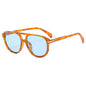 (6 PACK) Wholesale Sunglasses New Arrival Unique Unisex Aviator Trendy 2025 - BulkSunglassesWholesale.com - Frame Blue Lens