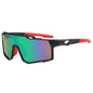 (12 PACK) Wholesale Sports Sunglasses New Arrival Sport Fashion Cycling Women Outdoor 2024 - BulkSunglassesWholesale.com - Black Frame Green Mirrored
