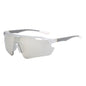(12 PACK) Wholesale Sports Sunglasses Cycling Women Outdoor Sport New Arrival Fashion Windproof 2024 - BulkSunglassesWholesale.com - Silver Frame Mirrored